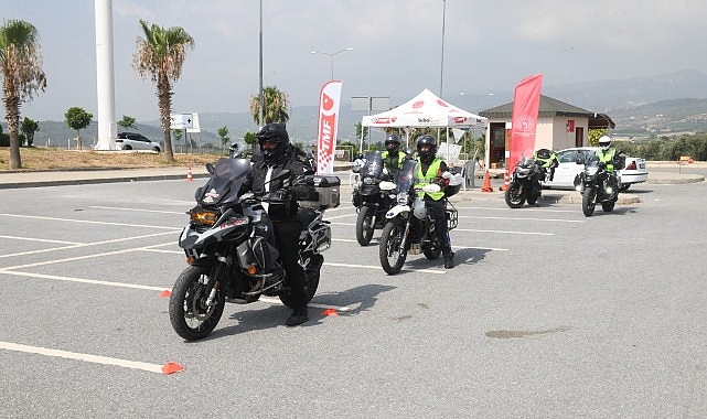 İleri sürüş motosiklet eğitimleri Yenişehir Belediyesinin destekleriyle veriliyor