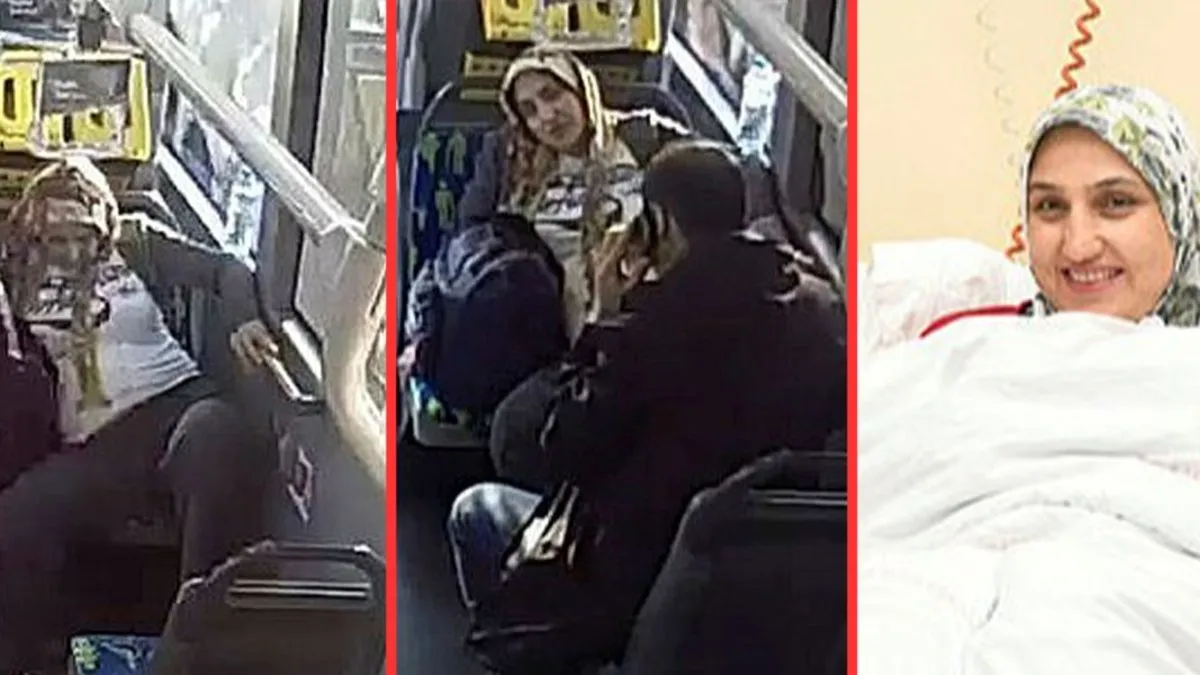 Hamile kadın metrobüste doğurdu! O anlar kamerada