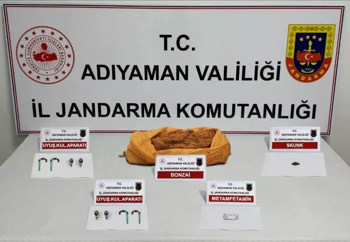 Adıyaman’da Uyuşturucu Operasyonu: 9 Gözaltı