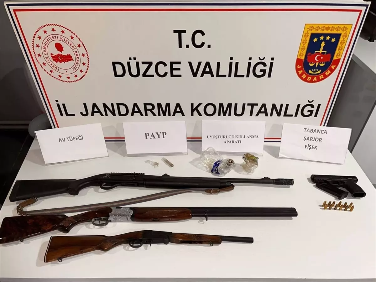 Düzce’de Uyuşturucu Operasyonu