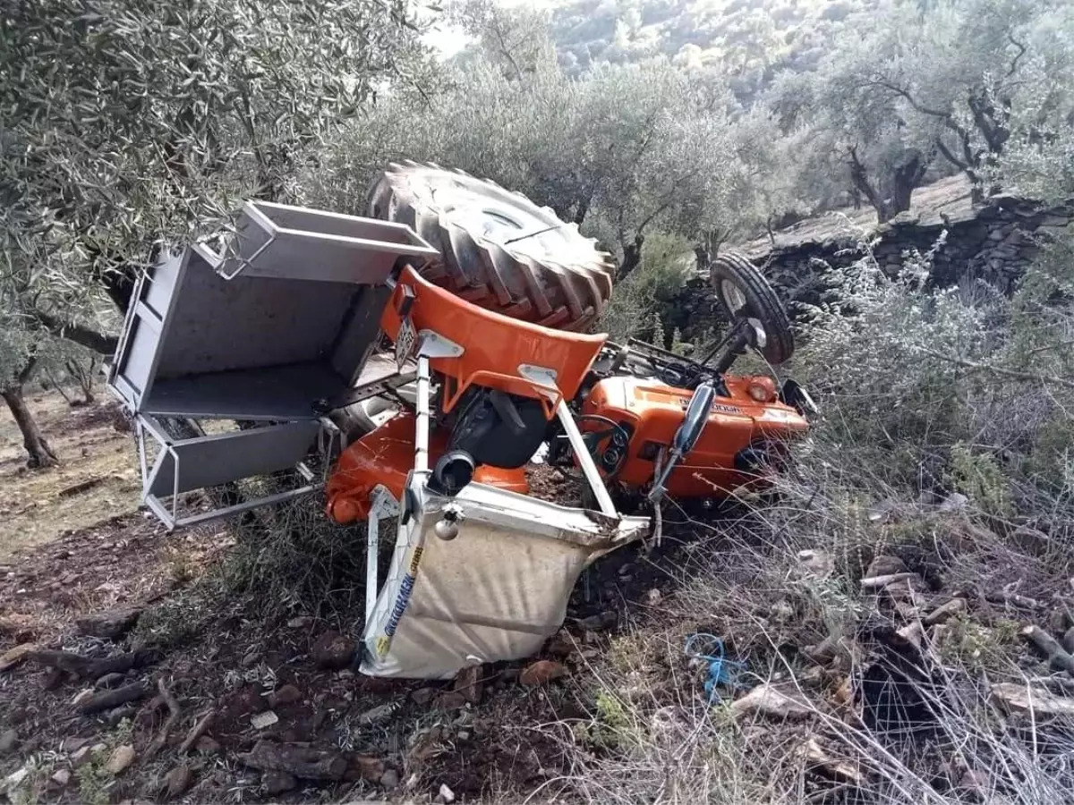 Söke’de Traktör Kazası: 1 Yaralı