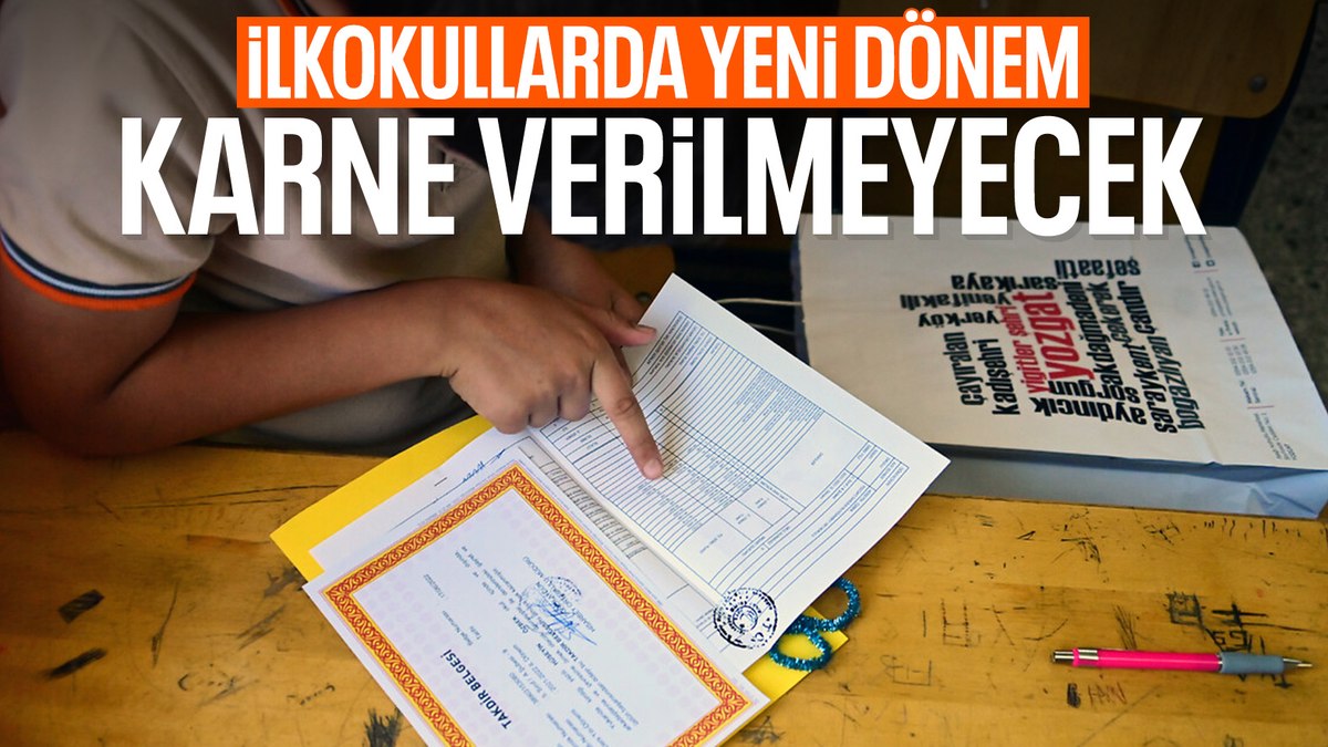 İlkokullarda karne dönemi sona eriyor